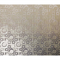 Taupe Grey Silk Chiffon Metallic Lurex Fabric 110cm
