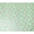 Seafoam Green Silk Chiffon Metallic Lurex Fabric 110cm