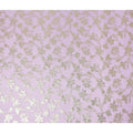 Pale Orchid Silk Chiffon Metallic Lurex Fabric 110cm