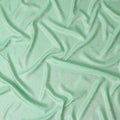 Mint Green Pure Silk Satin Jacquard Fabric 110cm