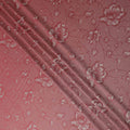 Coral Red Pure Silk Satin Jacquard Fabric 110cm