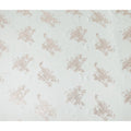 Pastel Mint Abstract Lurex Silk Chiffon Fabric 110cm