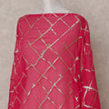 Raspberry Pink Silk Chiffon Dirac 3.5m Piece
