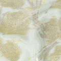 Mint Green Silk Chiffon Lurex Fabric 110cm