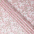 Baby Pink Silk Chiffon Lurex Fabric 110cm