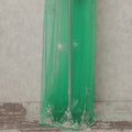 Mint Green Embroidered Tulle Fabric 3m Piece