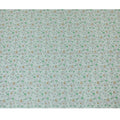 Refreshing Mint Green Cotton Voile Fabric with Autumn Leaf Print, 110 cm Wide - Breathable Textile from India-D18986 Regal Fabrics
