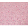 Soft Pink Cotton Voile Fabric with Delicate Blue and Red Floral Print, 110 cm Wide - Graceful Indian Textile-D18989 Regal Fabrics