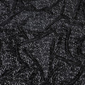 Elegant Black Damask Silk Blended Velvet Fabric â€“ Luxurious Texture for Fashion and Home DÃ©cor-D19018(1.4Mtrs)