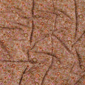 Floral Printed Silk Crepe Fabric, 110 cm Width - Last piece-D19349(1.4Mtrs Piece) Regal Fabrics