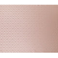 Elegant Blush Pink and Gold Synthetic Brocade Fabric with Geometric Floral Design â€“ 140 cm Width-D19381 Regal Fabrics