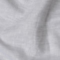 قماش كتان نقي رمادي فاتح أنيق - 60 ليا، عرض 140 سم -D19395
