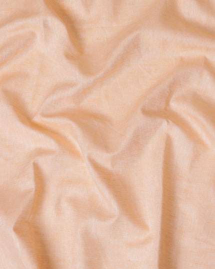 Elegant Peach Pure Linen Fabric - 60 Lea, 140 cm Wide-D19398