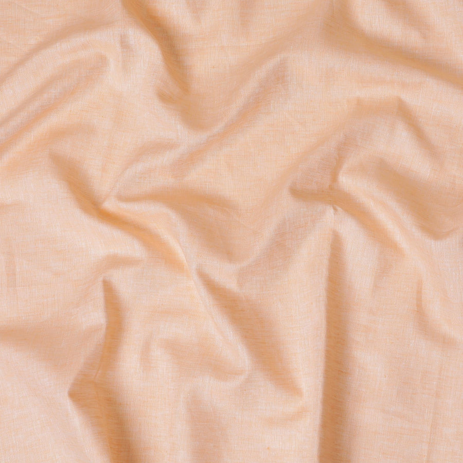 قماش كتان خالص خوخي أنيق - 60 ليا، عرض 140 سم -D19398