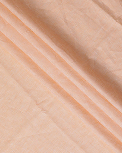 Elegant Peach Pure Linen Fabric - 60 Lea, 140 cm Wide-D19398