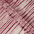 Rich Dark Pink and White Tie-Dye Cotton Lawn Fabric with Sequin Embellishments, 110 cm Width-D19657