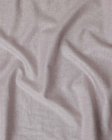 Lavender Plain Premium Pure Linen Fabric - 60 Lea Quality, 140 cm Width-D19933