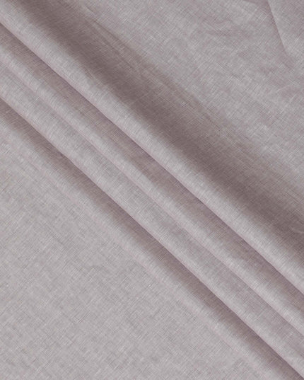 Lavender Plain Premium Pure Linen Fabric - 60 Lea Quality, 140 cm Width-D19933