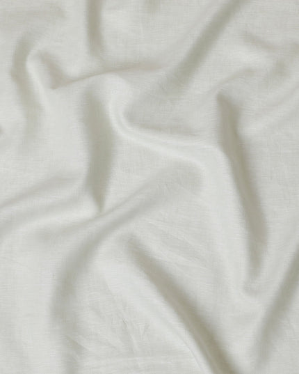 Mint green Plain Premium Pure Linen Fabric - 60 Lea Quality, 140 cm Width-D19936