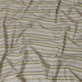 Grey and Yellow Geometric Cotton Lawn Fabric - 110 cm Width, India-D19950