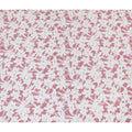 Uragiri Cotton Voile Fabric with jacquard, 110 cm Width, White and Pink Floral Design-D19955 Regal Fabrics