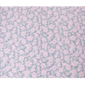 Uragiri Cotton Voile Fabric with Jacquard, 110 cm Width, Pink and Grey Floral Design-D19960 Regal Fabrics