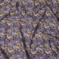 Elegant Lavender Floral Print Cotton Lawn Fabric - 110 cm Width-D19973 Regal Fabrics