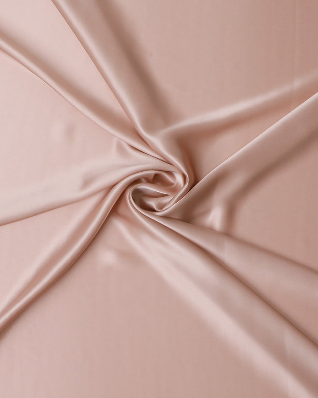 Soft Blush Pure Silk Satin Fabric, 110 cm Width-20050