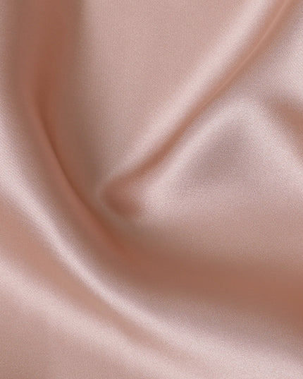 Soft Blush Pure Silk Satin Fabric, 110 cm Width-20050