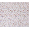 Classic Cream with Pastel Paisley Cotton Satin Fabric, 110 cm Width-20075