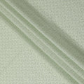 Light Green Cotton Voile Fabric with Embroidered Vine Pattern, 110 cm Width-D20120