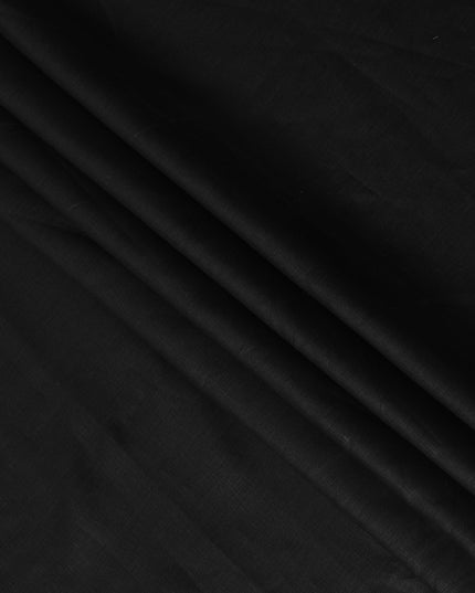 Premium Black Pure Linen Fabric, 60 Lea, 150 cm Width-D20128