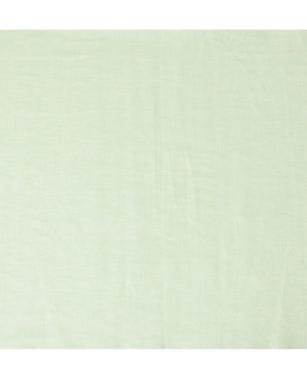 Mint Green Pure Linen Fabric for Tailoring, 60 Lea, 150 cm Width-D20550