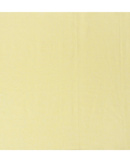 Bright Yellow Pure Linen Fabric for Tailoring, 60 Lea, 150 cm Width-D20553