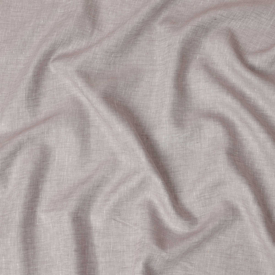 Light Mauve Pure Linen Fabric for Tailoring, 60 Lea, 150 cm Width-D20555