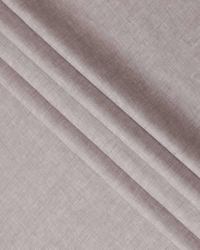 Light Mauve Pure Linen Fabric for Tailoring, 60 Lea, 150 cm Width-D20555