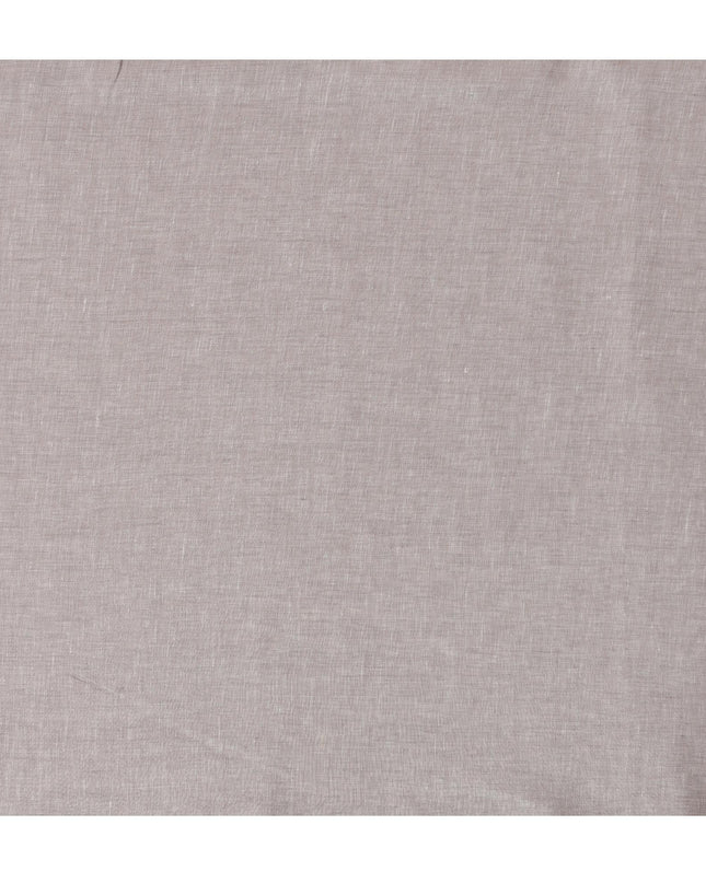 Light Mauve Pure Linen Fabric for Tailoring, 60 Lea, 150 cm Width-D20555