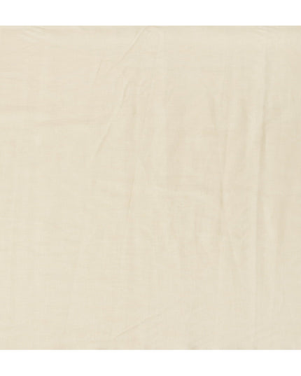 Cream Pure Linen Fabric for Tailoring, 60 Lea, 150 cm Width-D20556