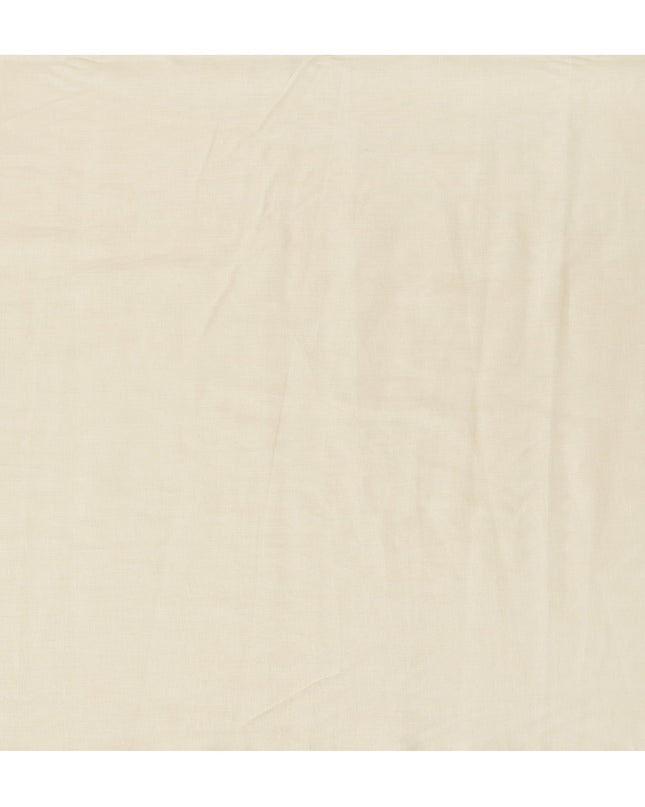 Cream Pure Linen Fabric for Tailoring, 60 Lea, 150 cm Width-D20556