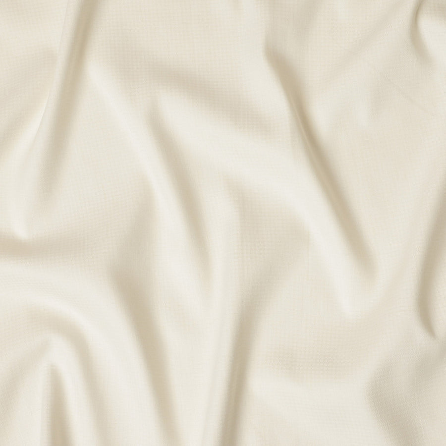 Cream Thick Linen Fabric for Jacketing and Trousers, 150 cm Width-D20562