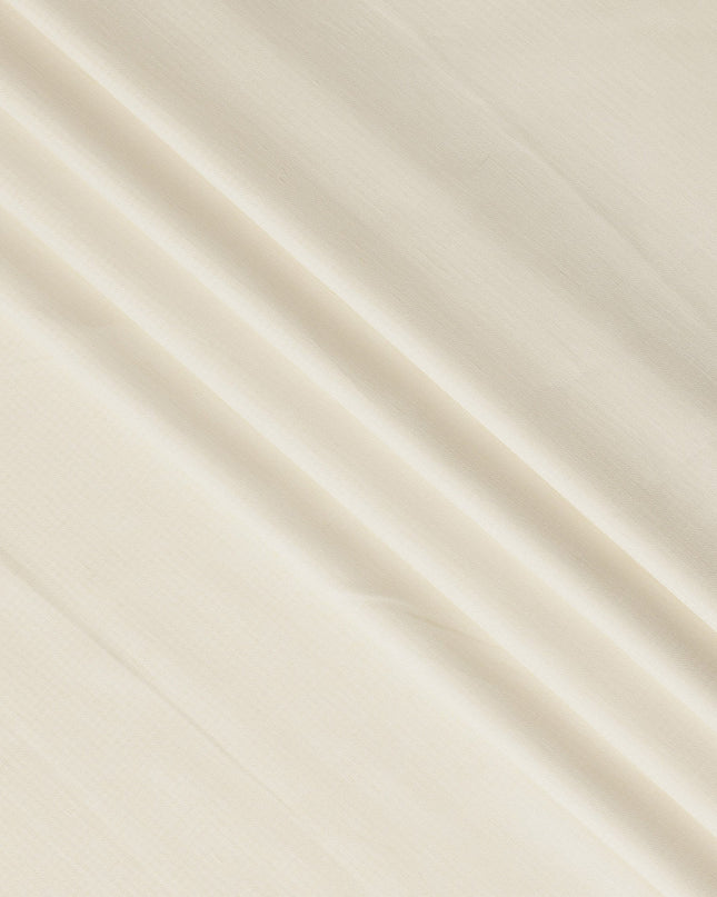 Cream Thick Linen Fabric for Jacketing and Trousers, 150 cm Width-D20562