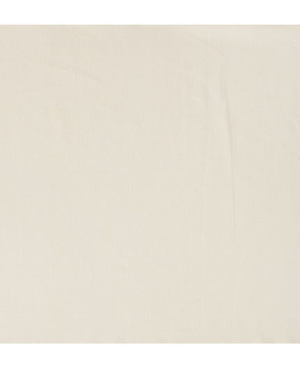 Cream Thick Linen Fabric for Jacketing and Trousers, 150 cm Width-D20562