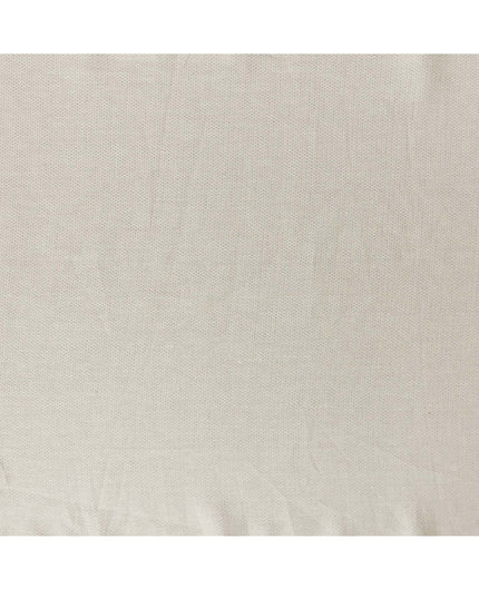 Beige Textured Thick Linen Fabric for Jacketing and Trousers, 150 cm Width-D20563