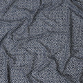 Navy Blue and White Dot Cotton Uragiri Voile with Jacquard, 110 cm Width-D20572 Regal Fabrics