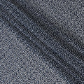 Navy Blue and White Dot Cotton Uragiri Voile with Jacquard, 110 cm Width-D20572 Regal Fabrics