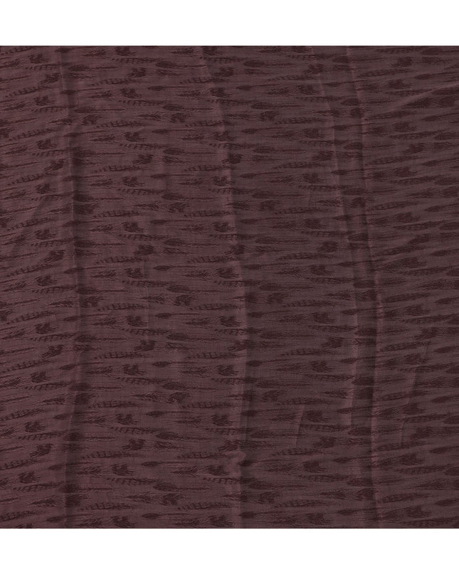 Chocolate Brown Sustainable Cupro Fabric, 140 cm Width - Biodegradable, Made in Turkey-D21111