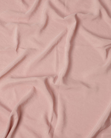 Blush Pink Sustainable Cupro Linen Fabric, 140 cm Width - Biodegradable, Made in Japan-D21113