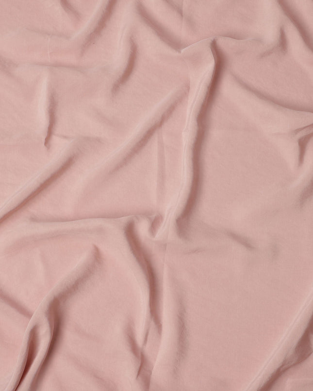 Blush Pink Sustainable Cupro Linen Fabric, 140 cm Width - Biodegradable, Made in Japan-D21113