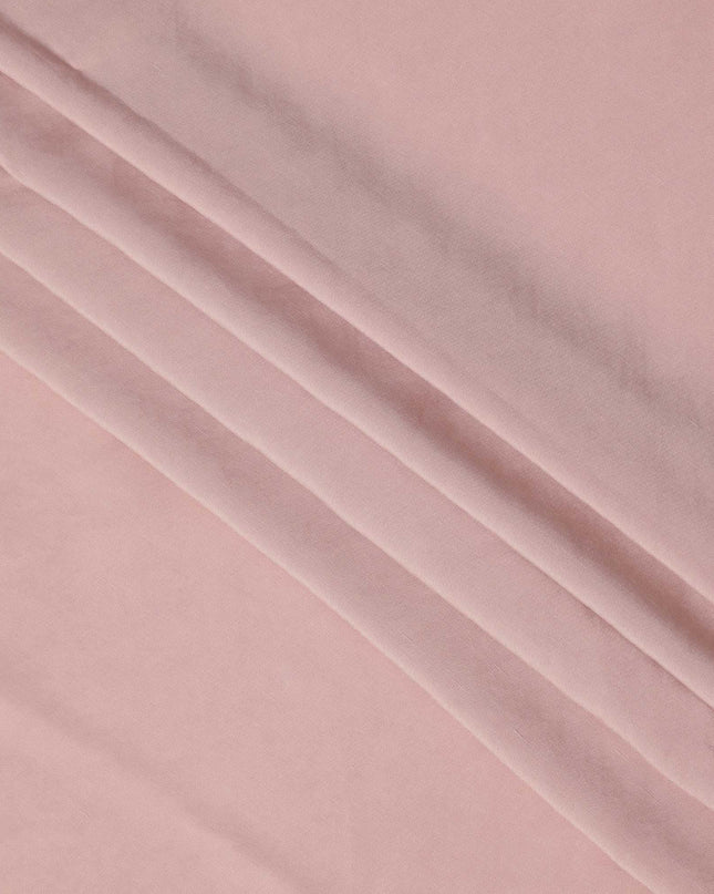 Blush Pink Sustainable Cupro Linen Fabric, 140 cm Width - Biodegradable, Made in Japan-D21113