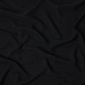 Black Sustainable Cupro Linen Fabric, 140 cm Width - Biodegradable, Made in Japan-D21114